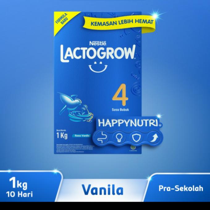 Gambar lactogrow 4 vanila 1kg dari ion+store undefined Tokopedia