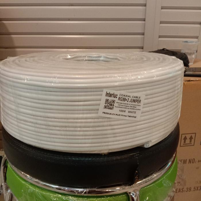 Gambar kabel cctv rg59 plus power 100 meter kualitas terbaik dari MANDIRI JAYA JAKARTA undefined Tokopedia