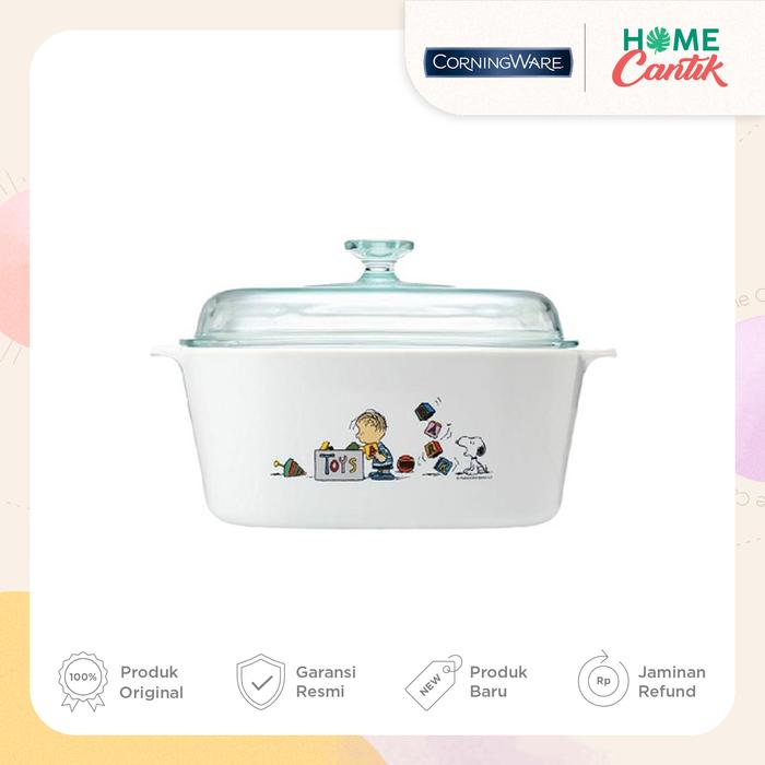 Gambar CORNINGWARE Snoopy Casserole 5L - Kas 5L dari Home Cantik undefined Tokopedia