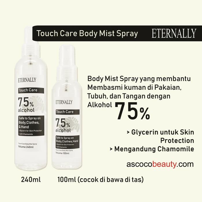 Gambar ETERNALLY TOUCH CARE BODY MIST SPRAY 240 ML dari demuleee store undefined Tokopedia