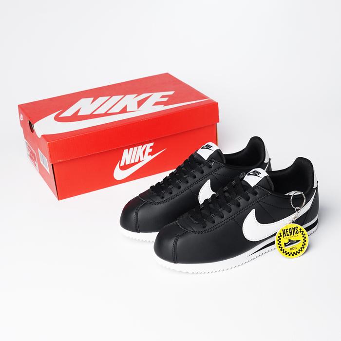 Jual Sepatu Nike Cortez Black White 43 Bandung Barat