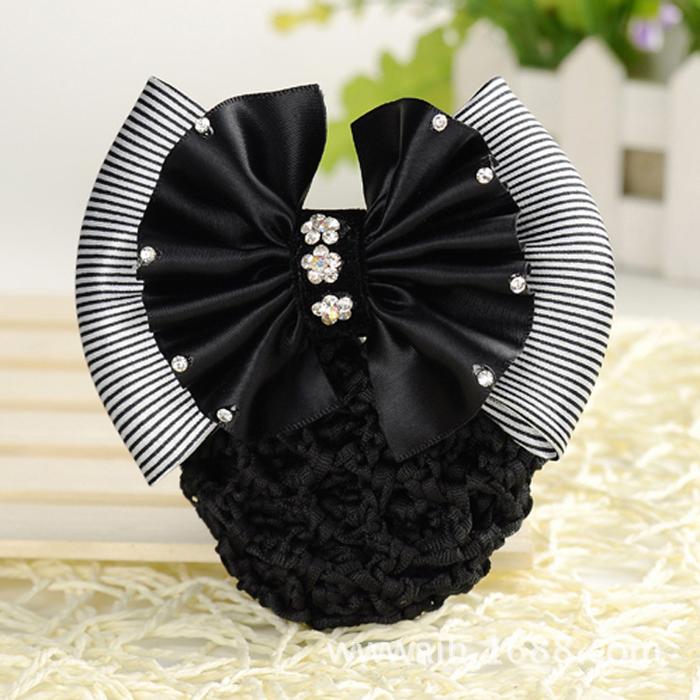 Gambar JEPIT PITA HAIRNET/CEPOL/HARNET/JARING KECIL - hitam garis dari Topadisa undefined Tokopedia