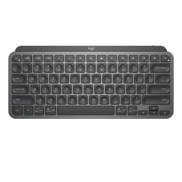 Gambar Logitech MX Keys Mini Keyboard Wireless Bluetooth Backlit - Graphite dari Gaming Plus Store undefined Tokopedia