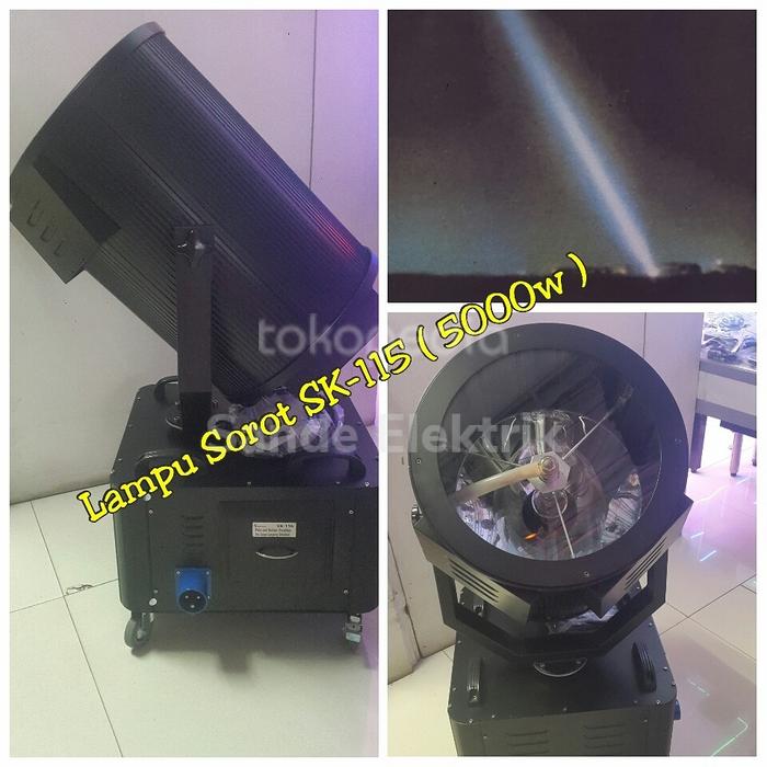 Gambar Lampu sorot langit sokle lampu panggung 5000w 5000 watt dari Sande Elektrik undefined Tokopedia