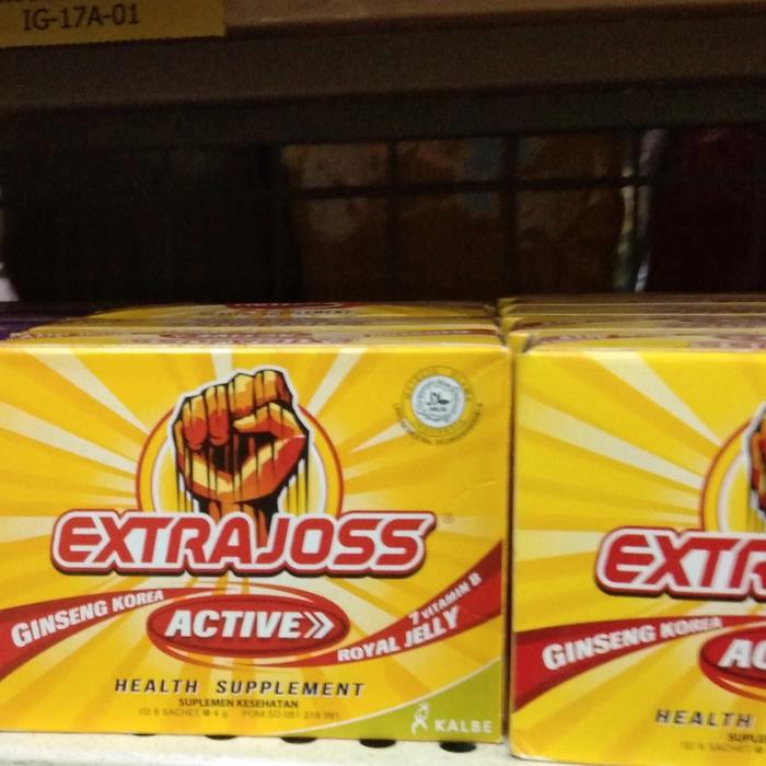 Gambar extra joss active isi 6 sachet dari wrxshop undefined Tokopedia