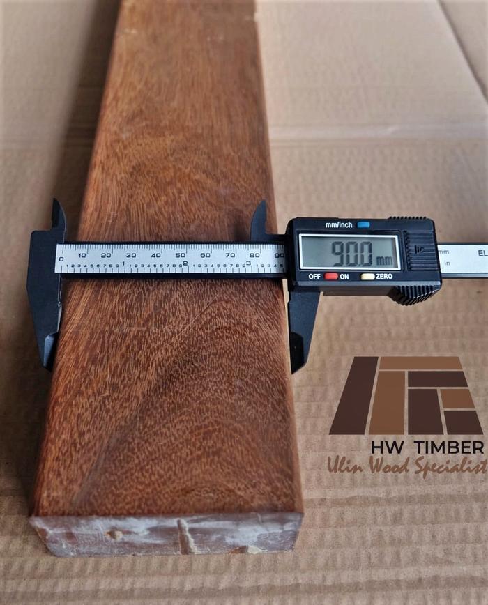 Gambar Balok Kayu Ulin Kalimantan 4,5CM x 9CM x 100CM dari HW TIMBER JAKARTA undefined Tokopedia