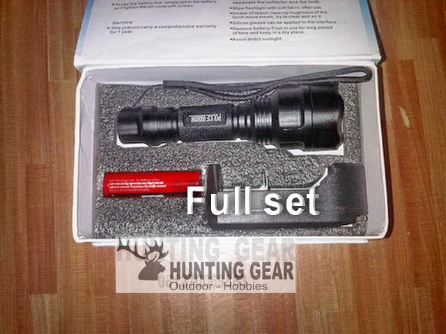 Gambar Senter Berburu/Senter Sinar Kuning 1 Mode (terang saja). - Full set dari Hunt Gear undefined 5 Tokopedia