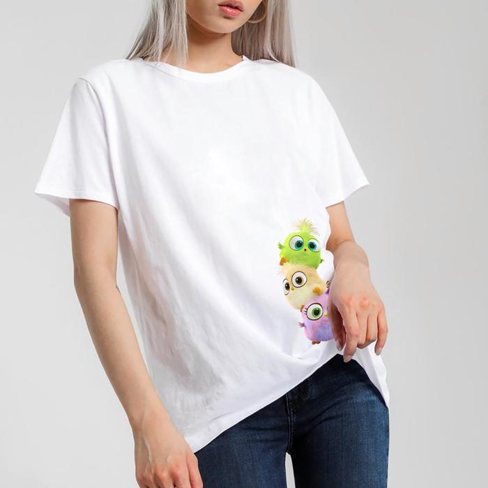 Gambar Cotton Combed 30 S Kaos Wanita Kaos Atasan Remaja Wanita Lengan pendek - Putih, M dari Cloxio.Apparel undefined Tokopedia