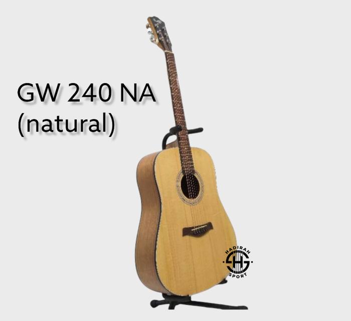 Gambar gitar cowboy akustik 41" guitar acoustic GW 240 ORIGINAL COWBOY - GW 240 NA, Gitar+pik+kunci L dari hadirah sport undefined Tokopedia