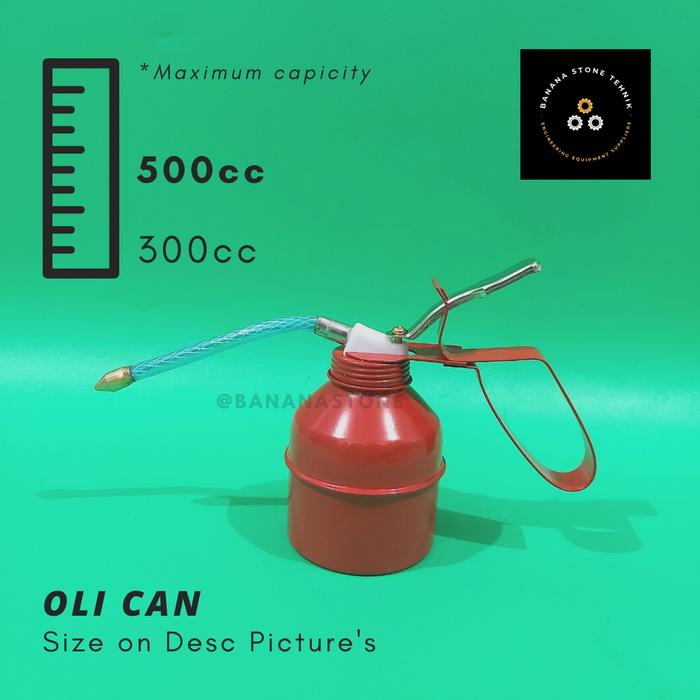 Gambar Oil Pot / Tempat Pelumas Oli 500 CC / 300 CC Oli Can - 500 cc dari Bananastone Tehnik undefined Tokopedia