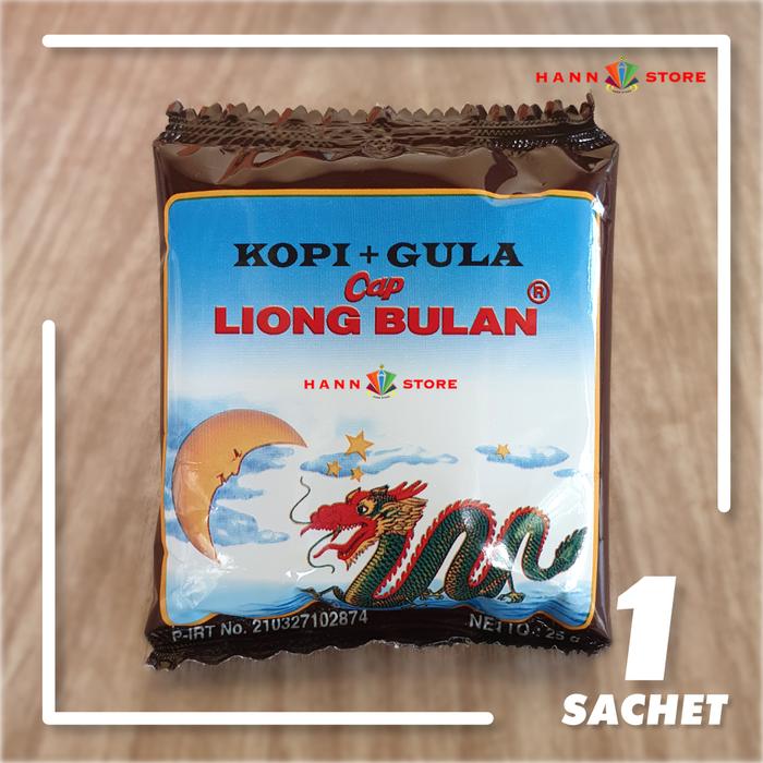 Gambar Kopi Liong Bulan Kopi + Gula Eceran per 1 Sachet - Kopi Legend Bogor dari HannStore.indo undefined Tokopedia