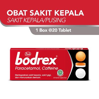 Gambar BODREX @20 TABLET/BOX - MERINGANKAN SAKIT KEPALA, SAKIT GIGI & DEMAM dari SobatMedika undefined Tokopedia