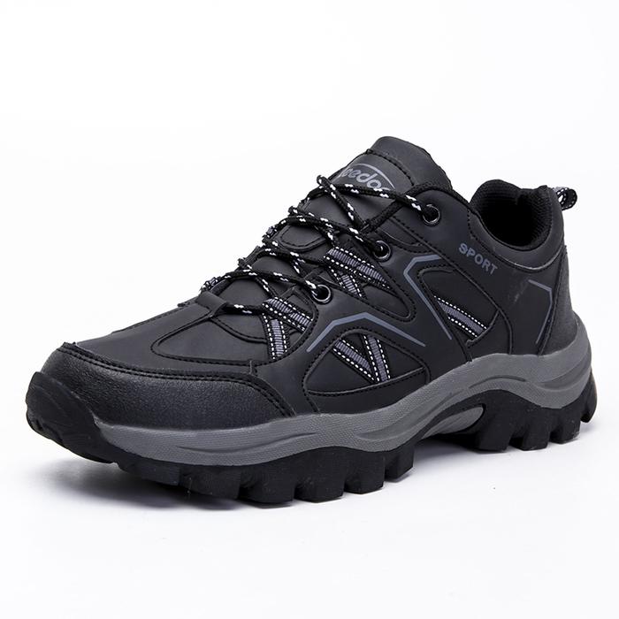Gambar Techdoo Sepatu Pria Anti Air Sepatu Gunung Outdoor Olahraga MH208 - Hitam, 41 dari Techdoo undefined Tokopedia