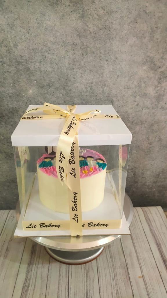 Gambar CAKE BOX D20 - Putih dari Ttopakie undefined Tokopedia