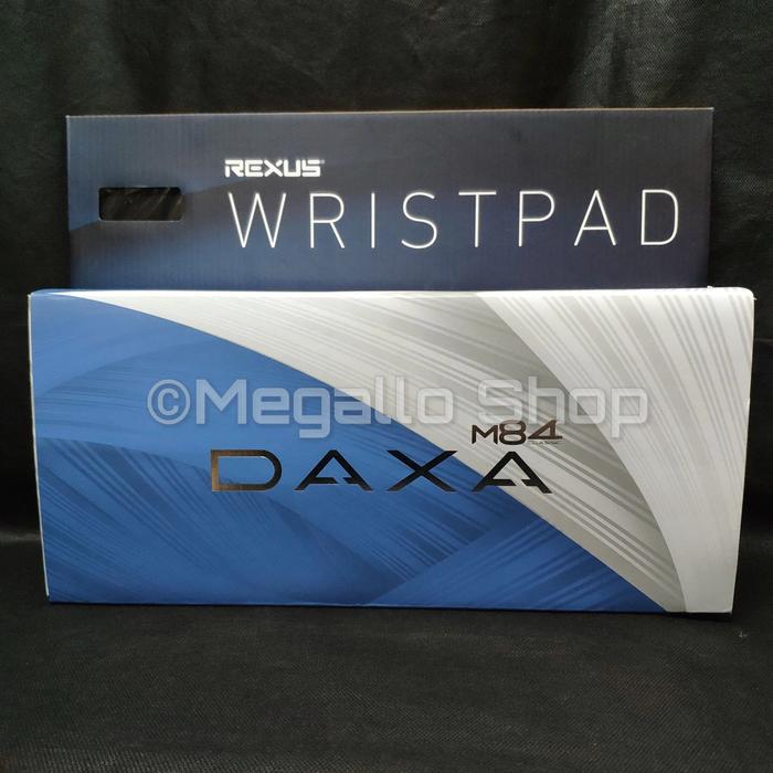 Gambar Rexus Daxa M84 Classic Wired Gaming RGB Keyboard Garansi resmi - Red Switch dari Megallo Shop undefined Tokopedia