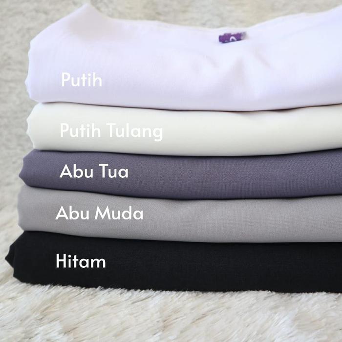 Gambar cuci gudang kain wolfis paket 4m polos premium grade A / woolpeach dari arie medika undefined 5 Tokopedia