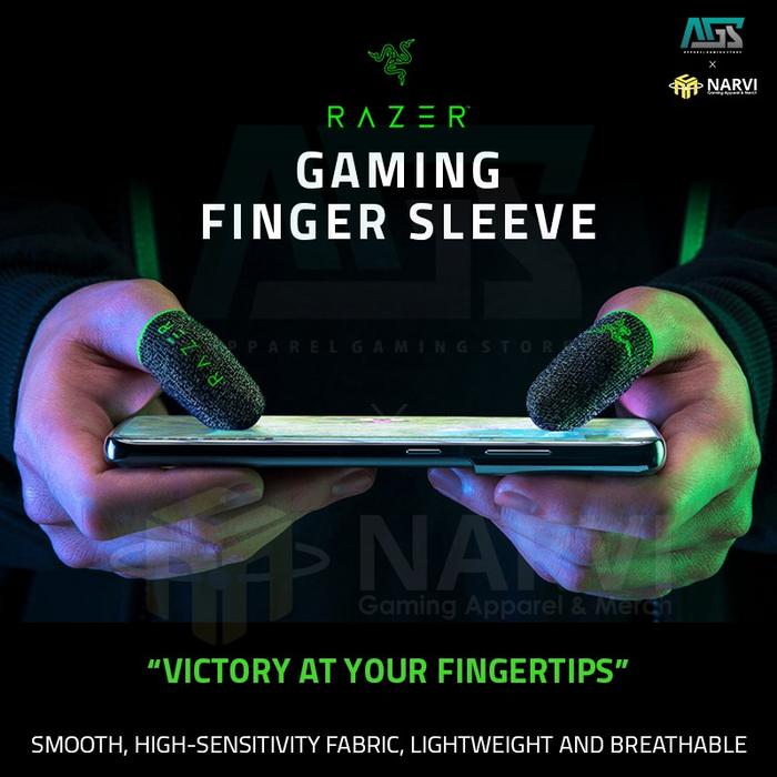 Gambar Razer Non-Slip Finger Sleeve for Mobile Gaming - Finger Sleeve dari APPAREL GAMING STORE_NEW undefined Tokopedia