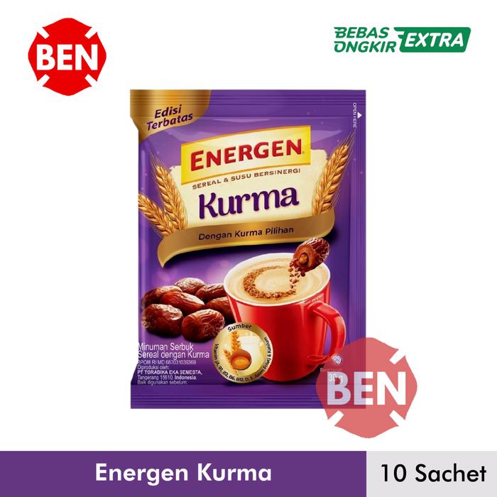 Gambar Energen Kurma 1 Renceng 10 Sachet Pcs - Sereal Ungu 2000 Lebaran Dus dari Ben Motoshop undefined Tokopedia