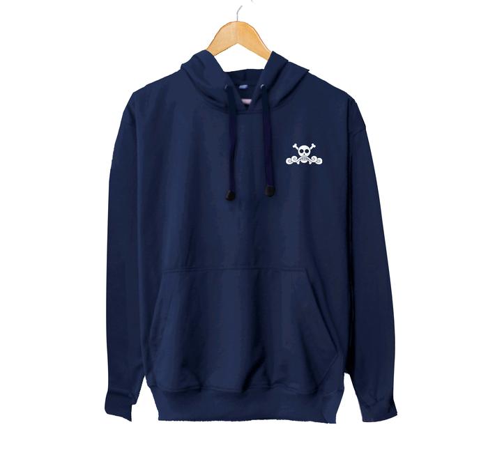 Gambar Jaket hoodie jumper anime ROGER PIRATES - ONE PIECE - SIMPLE DESIGN - NAVY, XXL dari mangjapan undefined Tokopedia