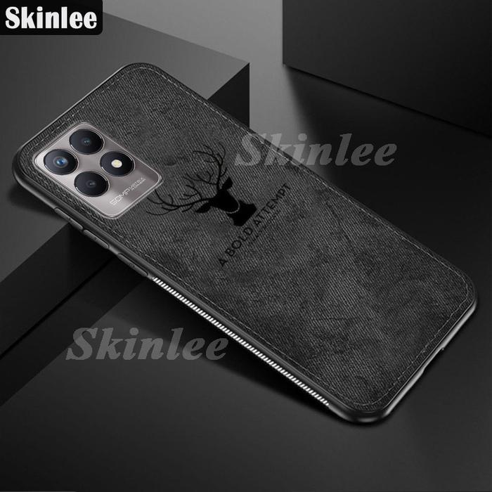 Gambar CASE untuk REALME 8i Deer Emboidery Casing Cover Handphone Soft Case - Hitam dari KORI ACCESSORIES undefined Tokopedia