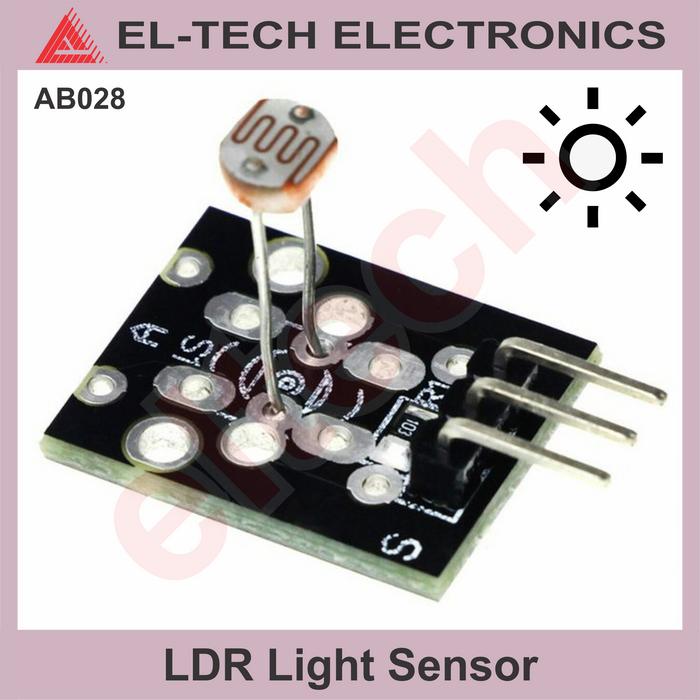 Jual LDR Light Intensity UV Sensor Ultra Violet Matahari Cahaya Sinar ...