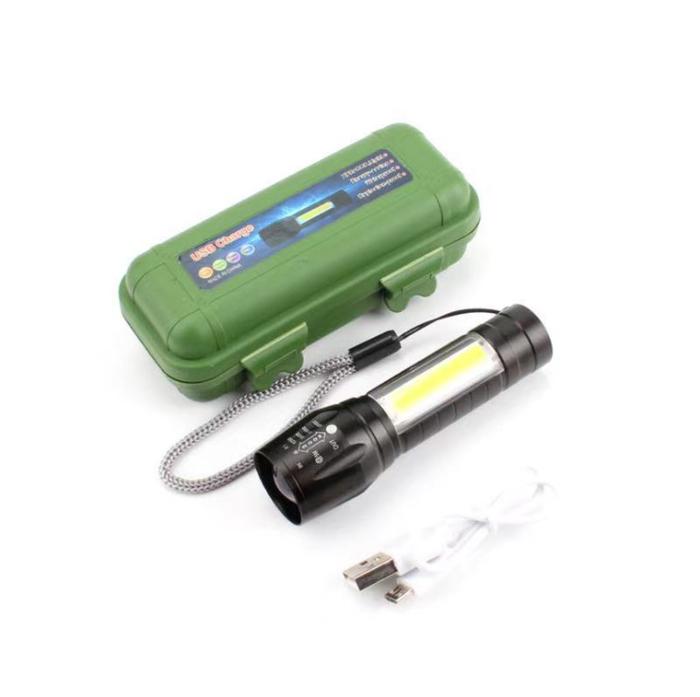 Gambar Senter Mini USB SUPER TERANG MX 511 COB 1000 LUMEN 3 MODE - ORYGINAL dari CENTRAL ELEKTRIK undefined Tokopedia