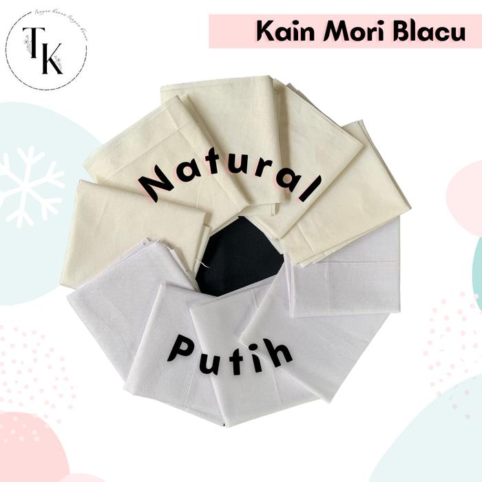 Gambar Kain Mori Blacu Meteran dari bytangankanan undefined Tokopedia