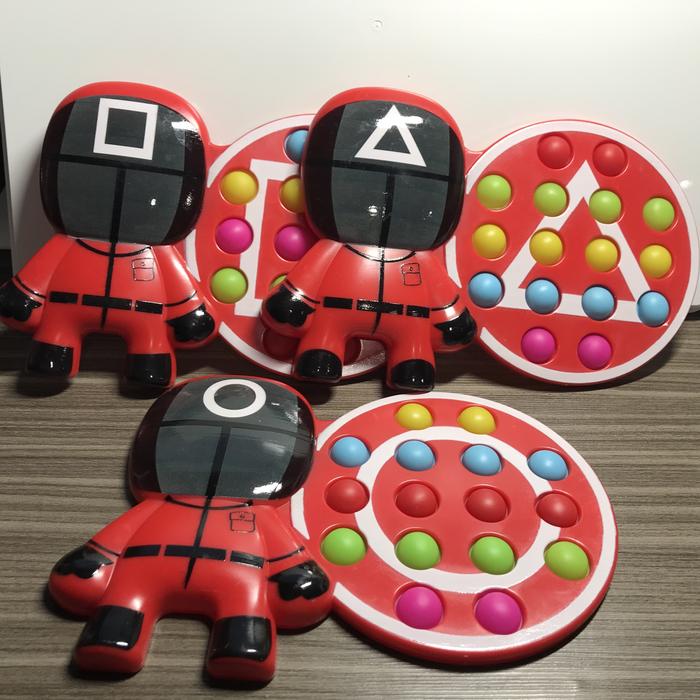 Gambar Pop It SQUID GAME - Fidget Stress Bubble Toy dari Radabab undefined Tokopedia