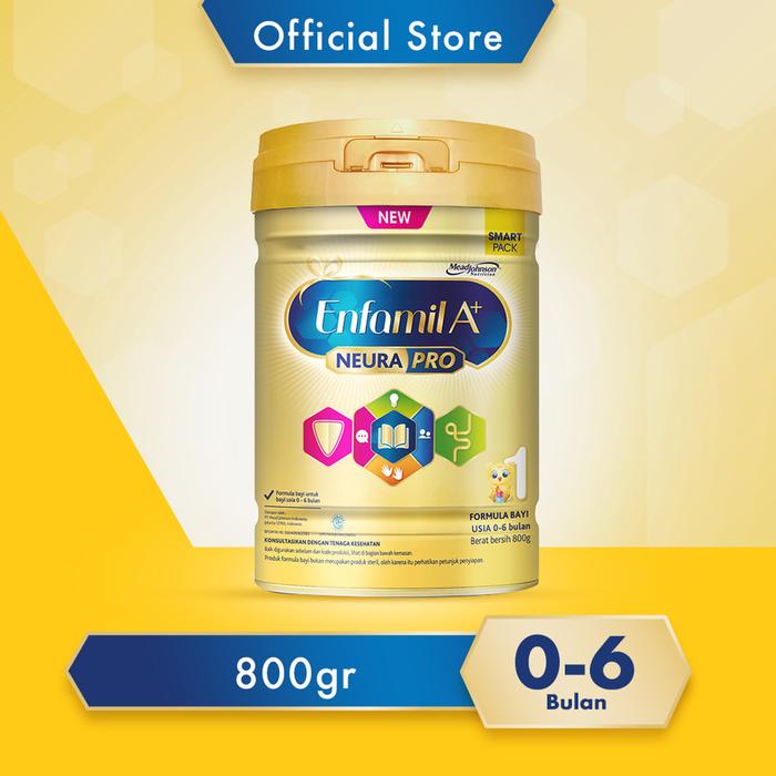 Gambar Enfamil A+ 1 Susu Formula Bayi Plain 800g dari APOTEK VITKA FARMA undefined Tokopedia