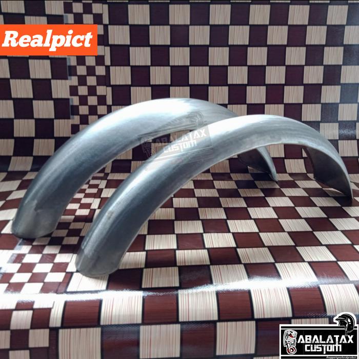 Gambar set spakbor british,spakbor motor british,spakbor custom dari pabalatax custom80 undefined Tokopedia