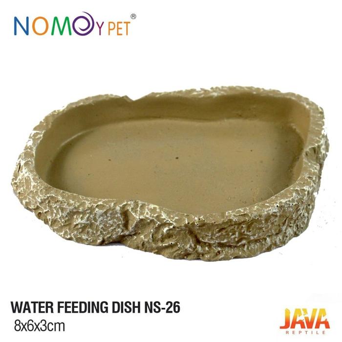 Gambar Nomoy Water Feeding Dish NS-26 tempat minum gecko BD BP dari JavaPetcoSemarang undefined Tokopedia