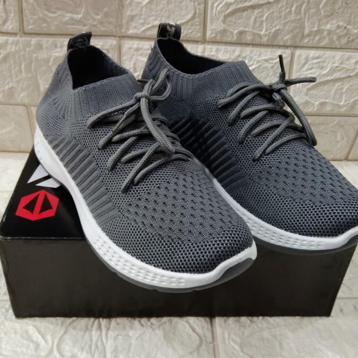 Gambar SEPATU KDM Imfort//SEPATU SLIP ON//SEPATU RAJUT//ABU-ABU. Wanita - Abu-abu, 36 dari SHIPATTU undefined Tokopedia