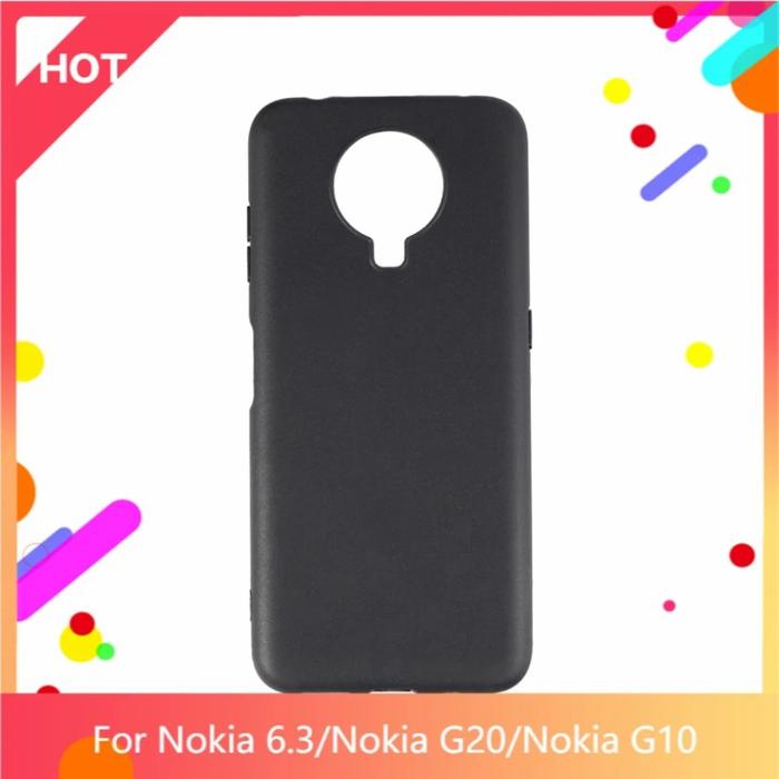 Gambar Case untuk NOKIA 6.3 G10 G20 BLACK RING STAND SILIKON CASING SOFTCase HP - HITAM dari KORI ACCESSORIES undefined Tokopedia