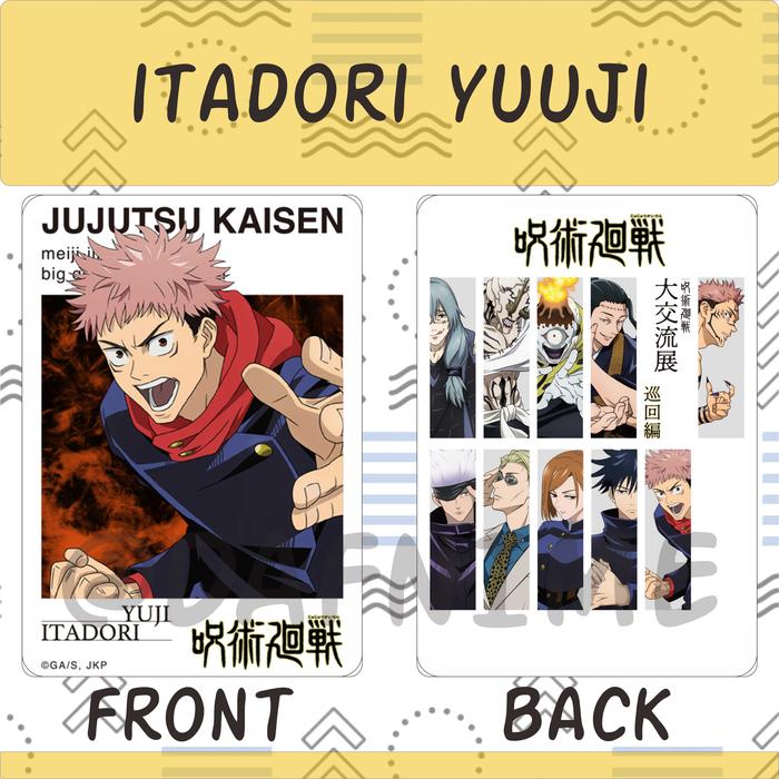Gambar JUJUTSU KAISEN SPECIAL EDITION PHOTOCARD ANIME - YUUJI dari Dafnime undefined Tokopedia