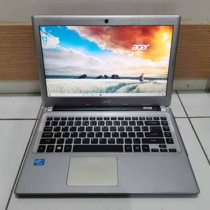 ブルー 青 ノートパソコン 中古良品 14型ワイド acer Aspire V5-431