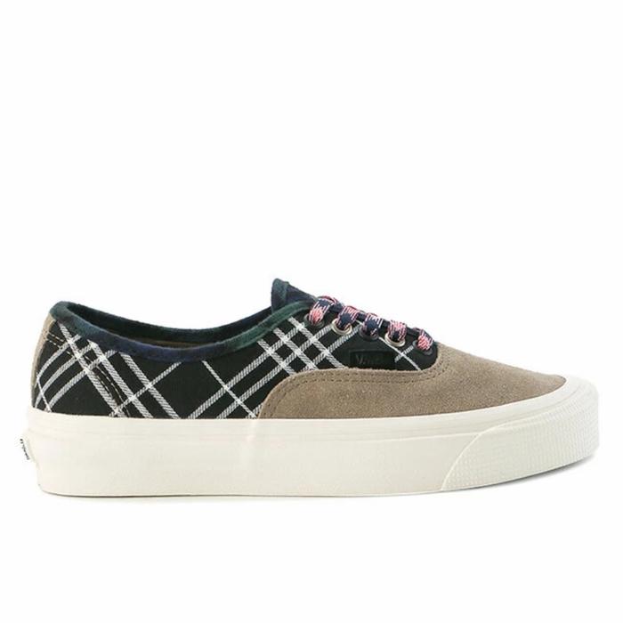 Vans Authentic Style 44 Dx Anaheim OG Plaid Mix Olive 43 di Headers Id  Tokopedia