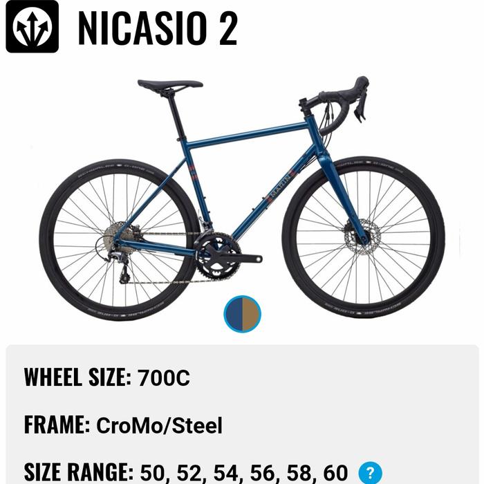 Sepeda Balap 2021 Marin Nicasio E Bike Lankeleisi G660 Jual