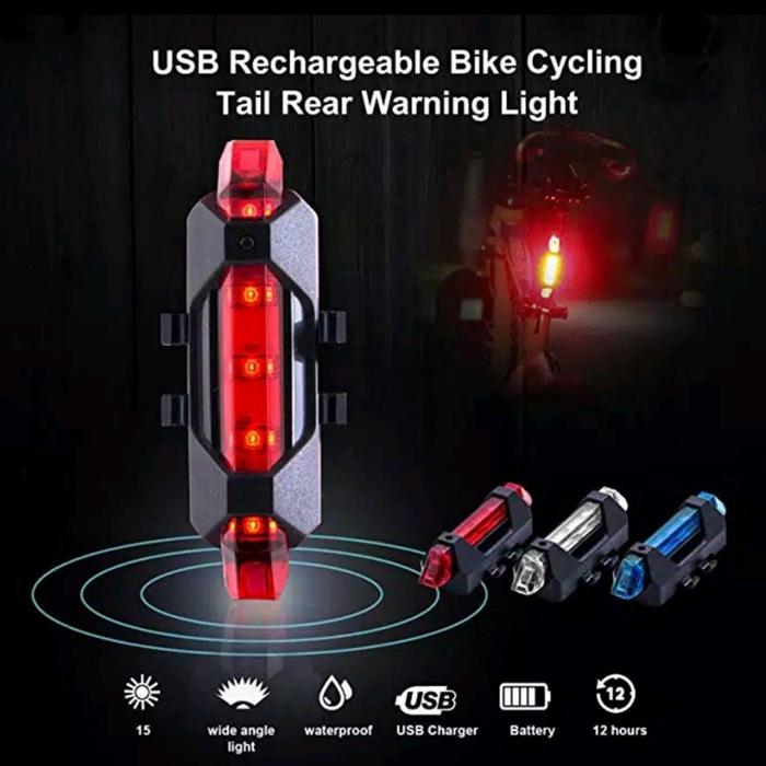 Gambar Lampu Depan LED Sepeda USB Rechargeable MTB SELI FEDERAL GRAVEL - Lampu Belakang dari Toko Sepeda BS undefined 4 Tokopedia