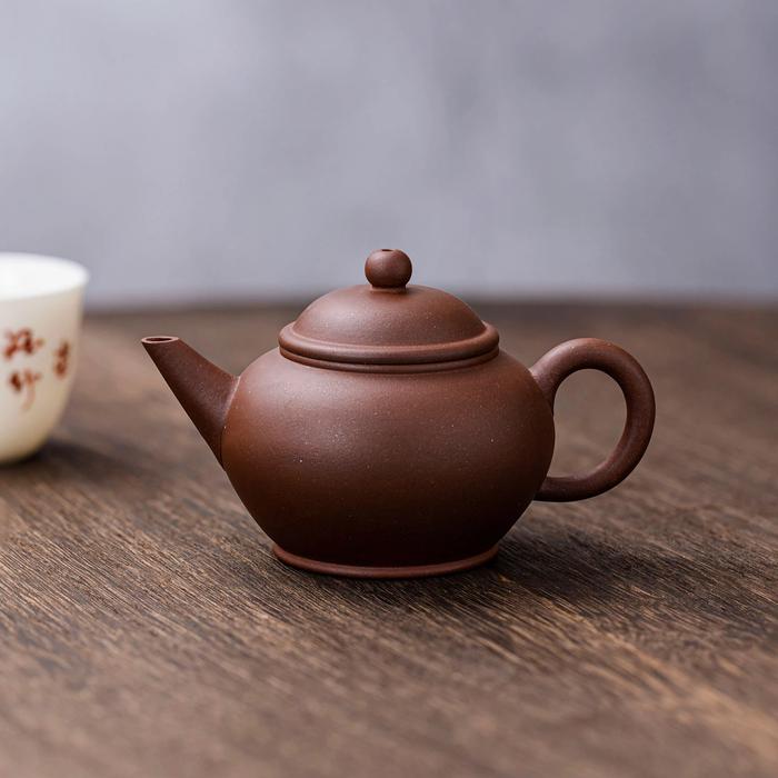 Gambar Teko Teh Yixing Teapot Zini Dicaoqing Clay Tea Pot Yinchen Original - Shui Ping OZ dari Toko Wey undefined Tokopedia