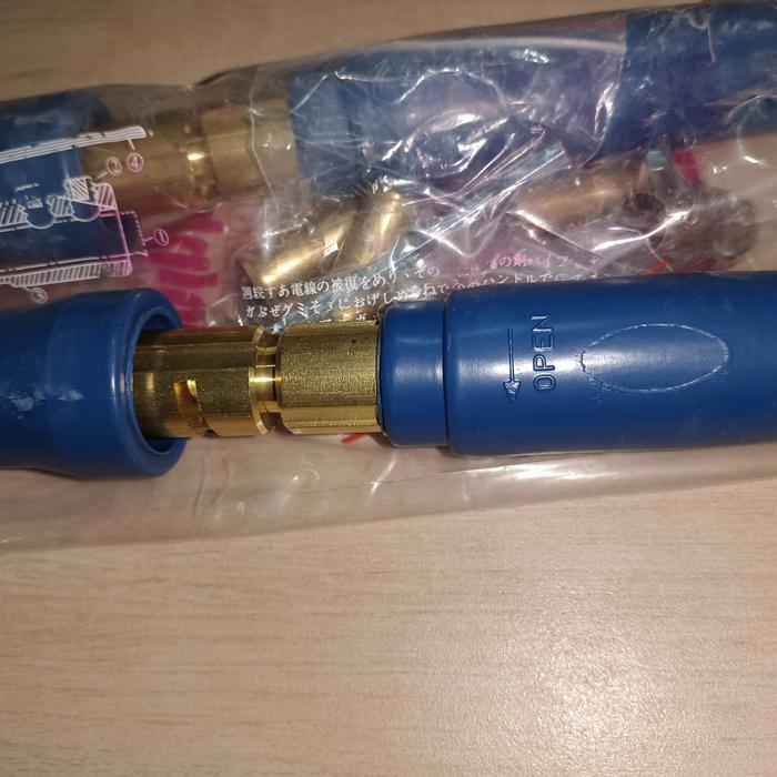 Gambar SANRITSU Cable Conector JB 500 - Konektor Kabel Las Japan Type - NO BRAND(POLOS) dari MDN TEKNIK undefined Tokopedia