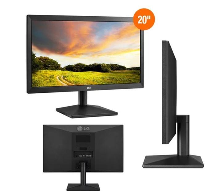 Jual LED MONITOR LG 20MK400H-B DSUB VGA HDMI 20inch LCD IPS