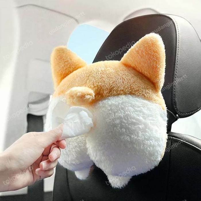 Gambar Tempat Tisu Corgi Butt / Pantat Corgi dari gudangimportt undefined Tokopedia
