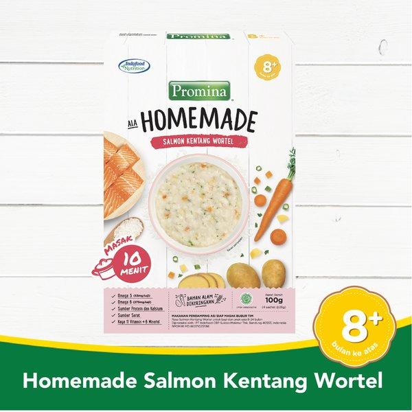 Gambar Promina Homemade 8M+ Bubur Bayi 100gr - SalmonKentang W dari Alan Baby & Kids undefined Tokopedia