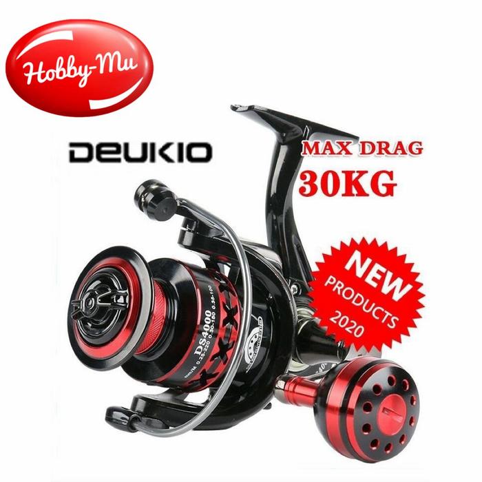Gambar Deukio Max Drag Fishing Reel - Penggulung Senar Pancing 30 kg - DS2000 dari HOBBYMU BY MSH undefined Tokopedia