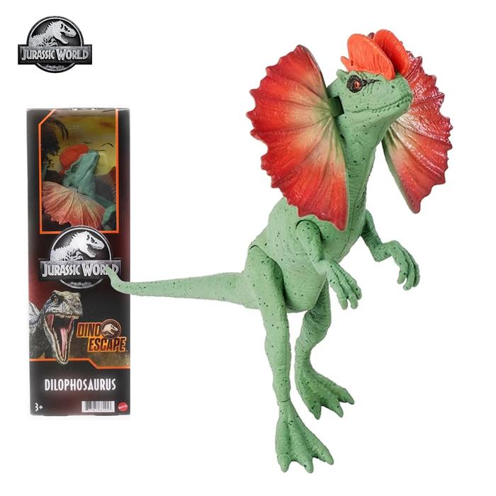 Gambar Jurassic World Dino Escape 12” Action Figure Original Mattel FMY87 - Dilophosaurus dari FIA Toys undefined Tokopedia