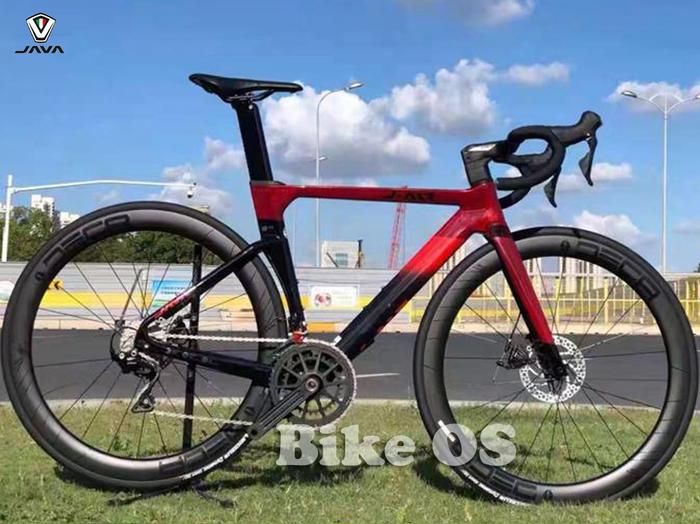 Gambar Java J-Air Fuoco Pro Carbon DiscBrake Shimano 105 R7000 - UCI - 2021 - Red, 45 dari Bike Official Store undefined Tokopedia