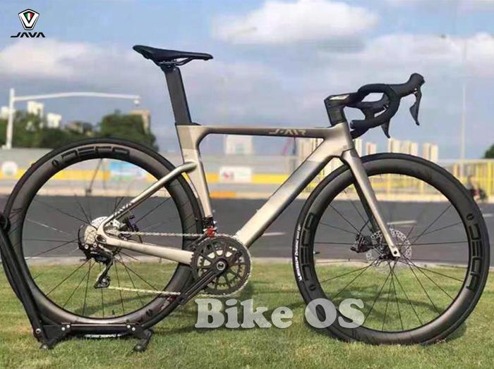 Gambar Java J-Air Fuoco Pro Carbon DiscBrake Shimano 105 R7000 - UCI - 2021 - Titanium, 48 dari Bike Official Store undefined Tokopedia