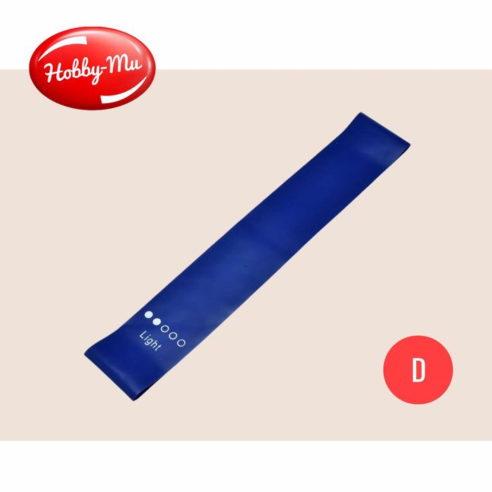 Gambar Karet Elastis untuk Latihan Fitness - Yoga - Light Biru dari HOBBYMU BY MSH undefined Tokopedia