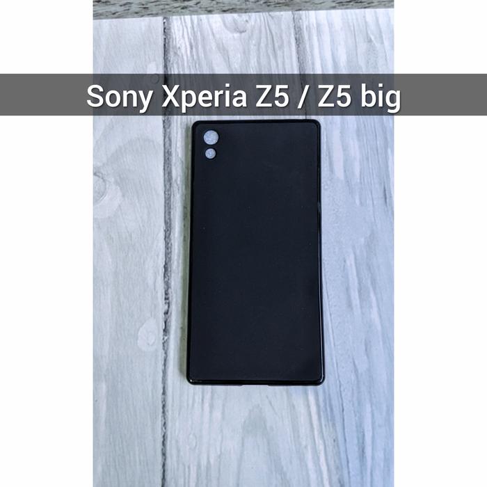 Gambar Case sony xperia Z5 big tpu silikon sony e6603 e6653 e6633 e6683 - Hitam dari AZ Stores 91_NEW undefined Tokopedia