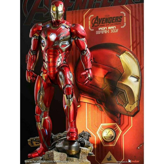Hot Toys Iron Man Mark Xlv Mark 45 Diecast Jual Hot Toys Mark 45 1/4